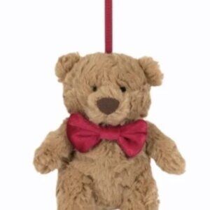 NWT Jellycat Bartholomew 🐻 Bear Decoration 4x4.5" Soft Plush